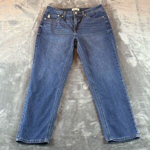 Seven 7‎ Women's Jeans Straight Fit Size 8 High Rise Medium Wash